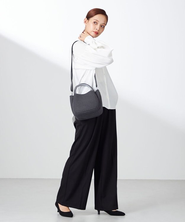 Y'SACCS フェルトトート　SSサイズ ブラック