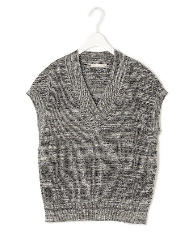 ICB 【洗える】ルレックスベースダイ プルオーバーニット ゴールド系7