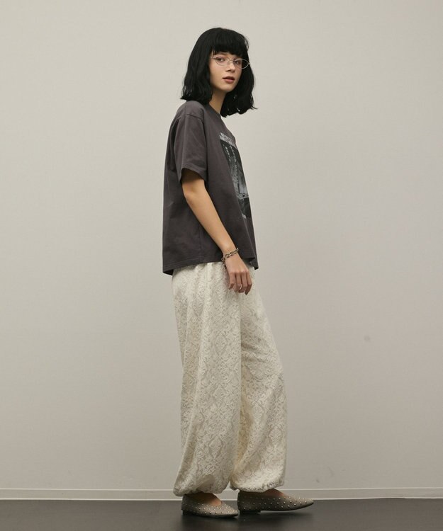 GRACE CONTINENTAL レースバルーンパンツ キナリ