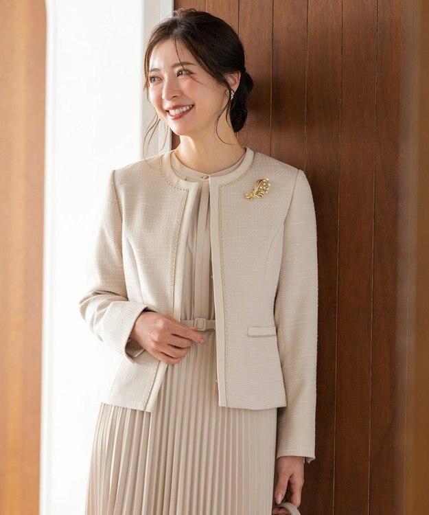 リップルボーダーストレッチ ジャケット / ANY SIS | ファッション通販