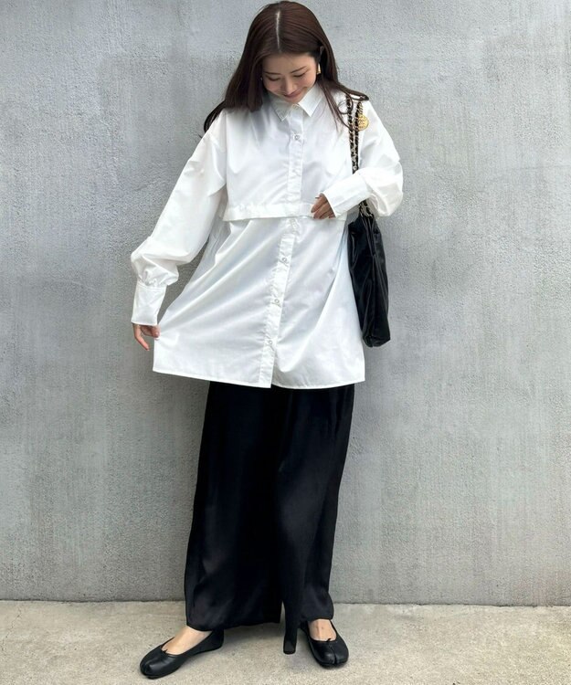 Green Parks AnriettMusee ２ＷＡＹオーバーサイズシャツ Off White