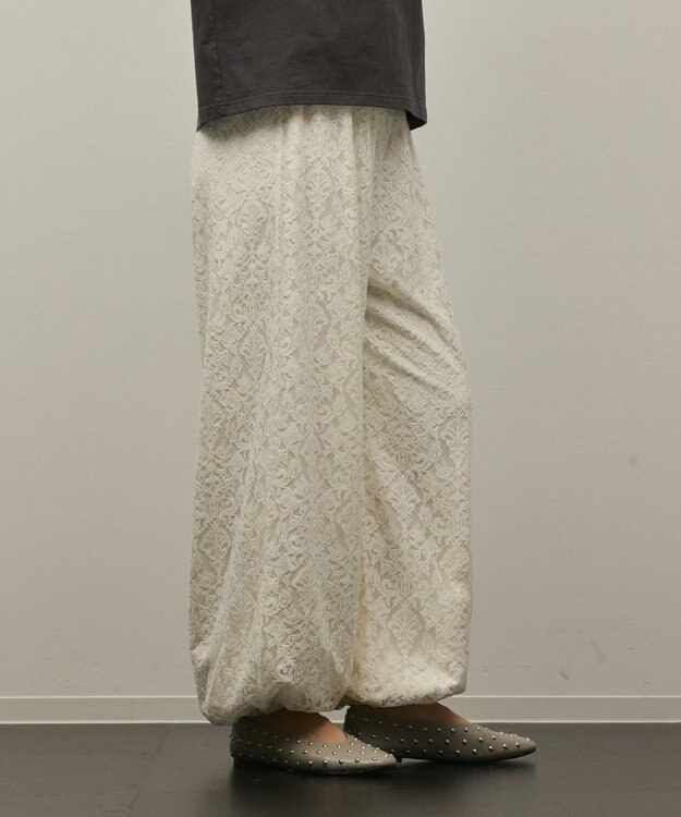 GRACE CONTINENTAL レースバルーンパンツ キナリ