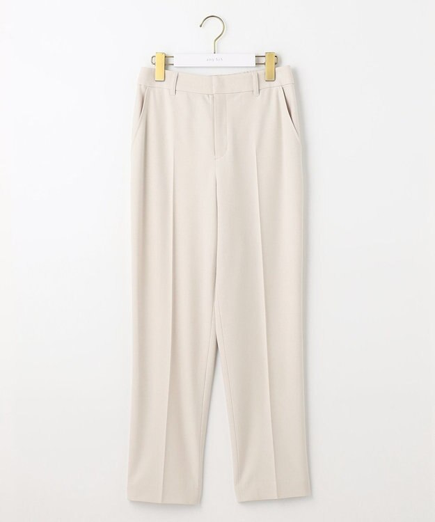 ANY SIS 【保温性あり/洗える】サーモ 2WAYストレッチ テーパード パンツ アイボリー