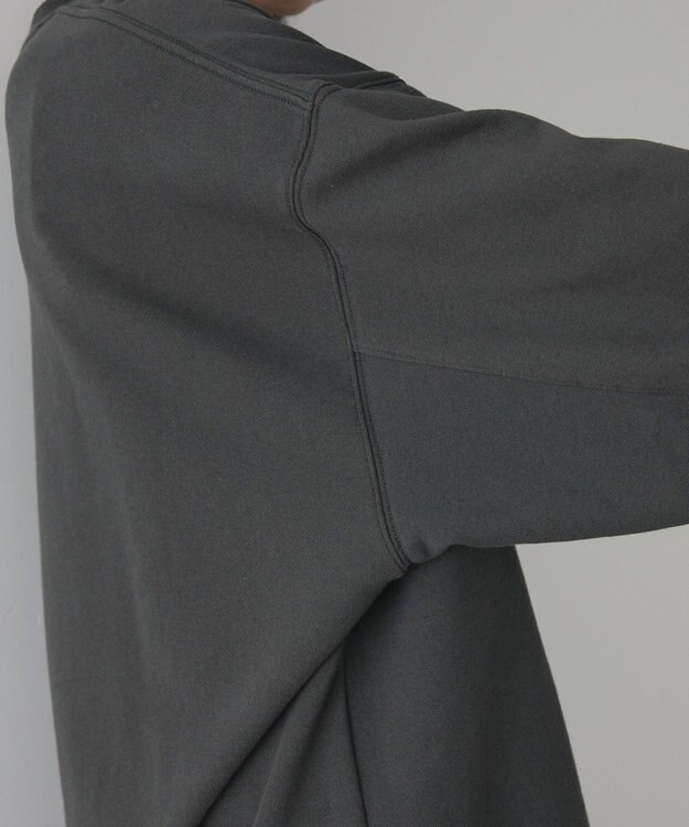 AMERICAN HOLIC カレッジロゴクラックプリント裏毛プルオーバー Charcoal Gray