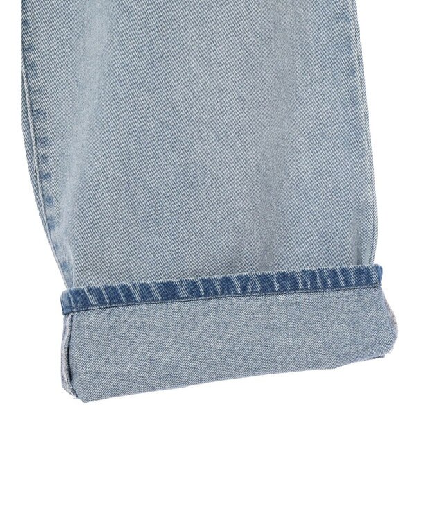 earth music&ecology タックルーズデニムパンツ Light Indigo