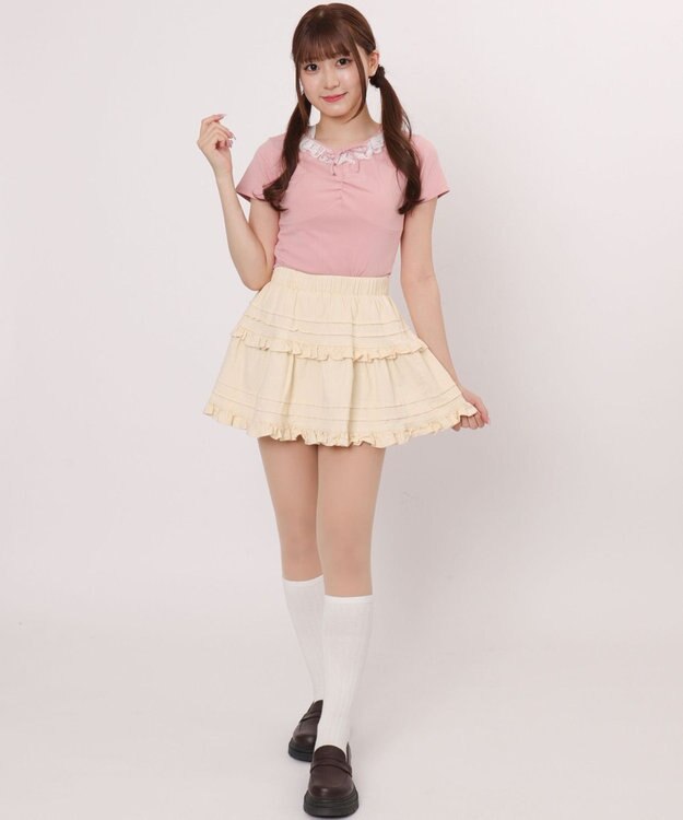 WEGO 【SCHOOLITEM】ほそみちゃん ホワイト