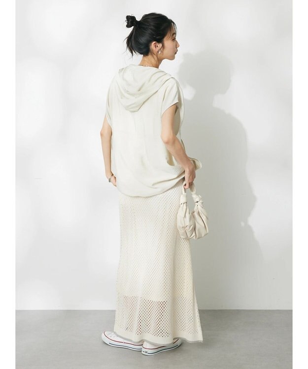 CRAFT STANDARD BOUTIQUE レーヨントロミＺＩＰフーディー Ivory