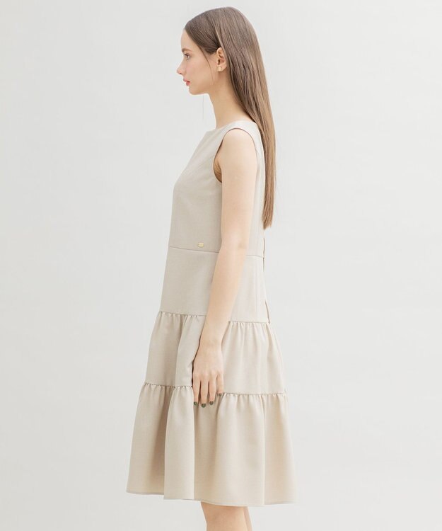 TOCCA 【洗える！】BEACH ドレス ベージュ系