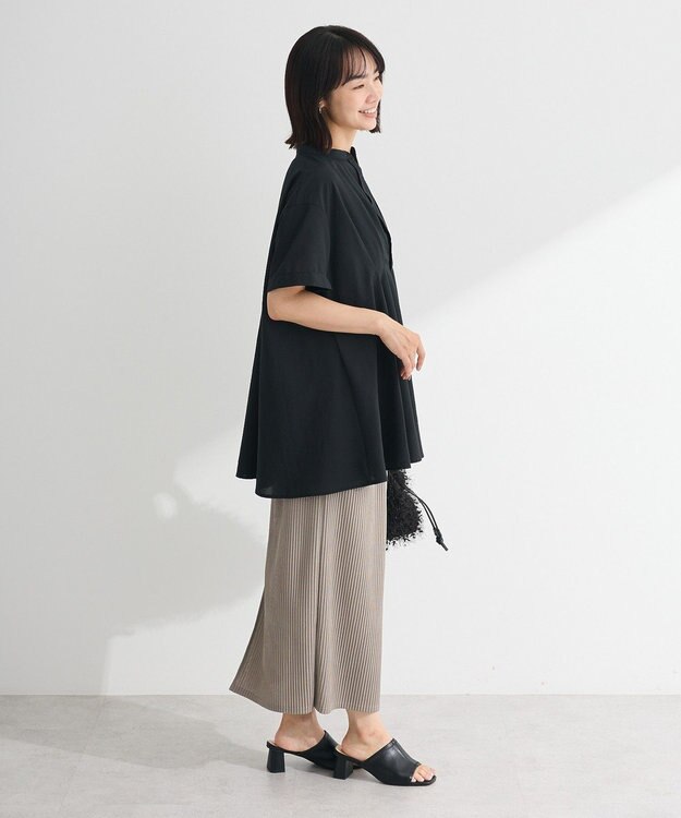 Green Parks ウエストタックシャツチュニック Black