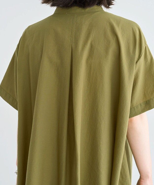 Green Parks ウエストタックシャツチュニック Olive