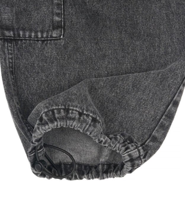 WEGO 2WAYマルチデニムカーゴパンツ デニムブラックソノタ