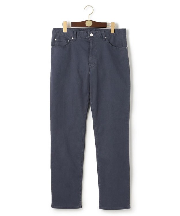 J.PRESS MEN ピケストレッチ スローンデニムス ネイビー系