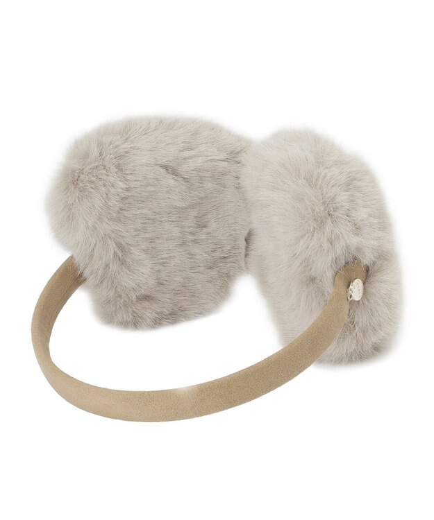 MOONBAT 【ラッピングBOX付き】FURLA ハート型イヤマフ ベージュ