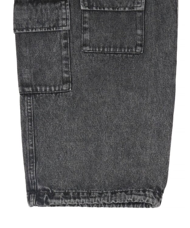 WEGO 2WAYマルチデニムカーゴパンツ デニムブラックソノタ