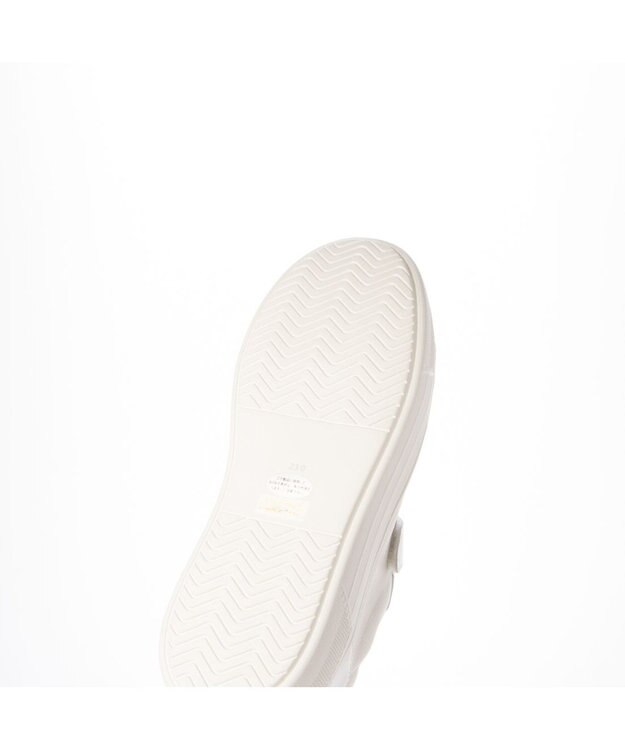 MODE ET JACOMO <MODE ET JACOMO>厚底ベルクロスニーカー ホワイト