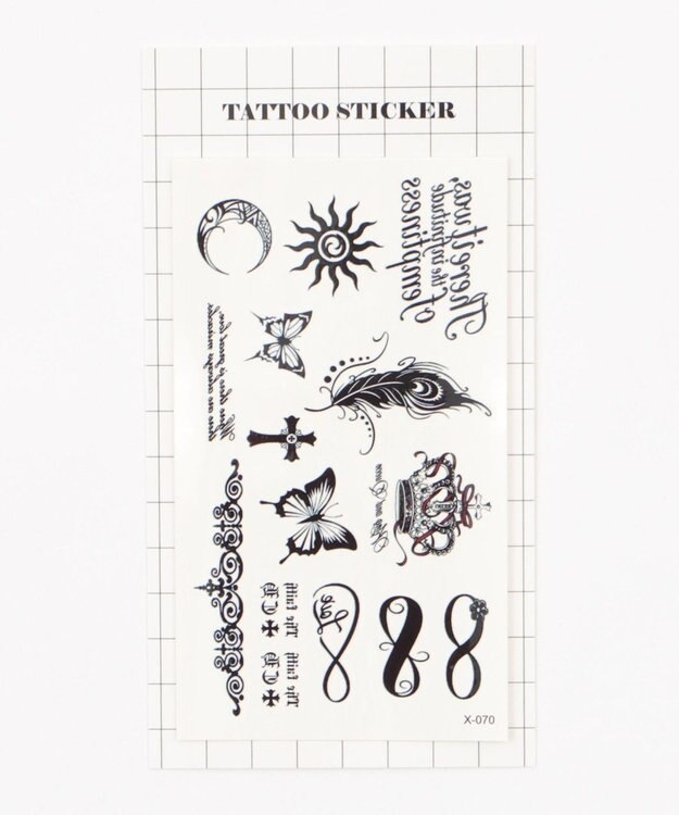 WEGO セットタトゥーシールE 柄5