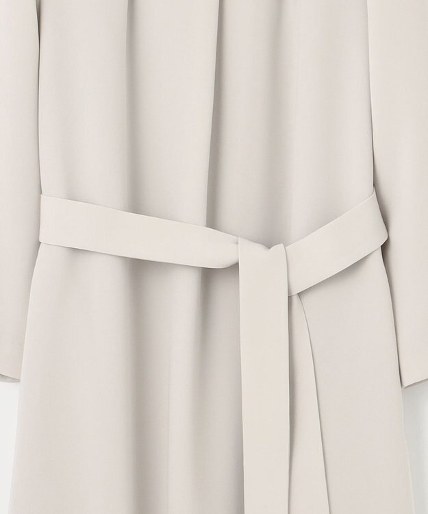 J.PRESS LADIES S 【WEB限定カラーあり・洗える】セラテリーダブルクロス ワンピース ベージュ系