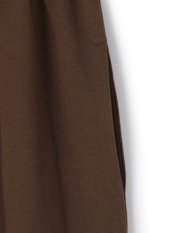 uncrave プレーンジャージー オールインワン ブラウン