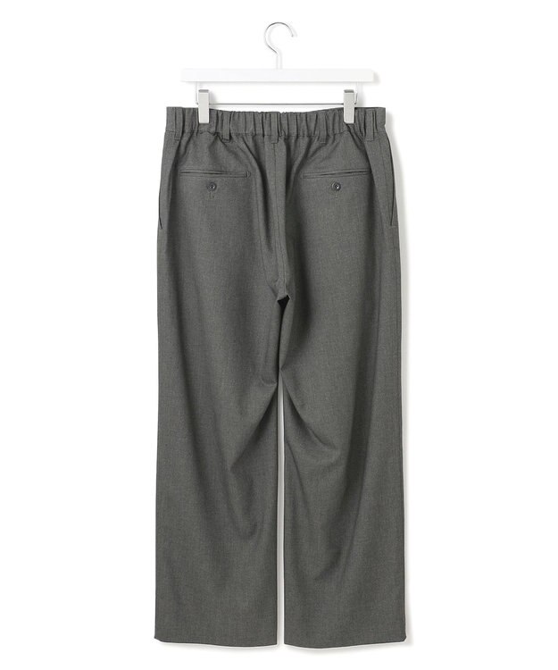 J.PRESS YORK STREET 【UNISEX】ウールライク イージーパンツ ライトグレー系