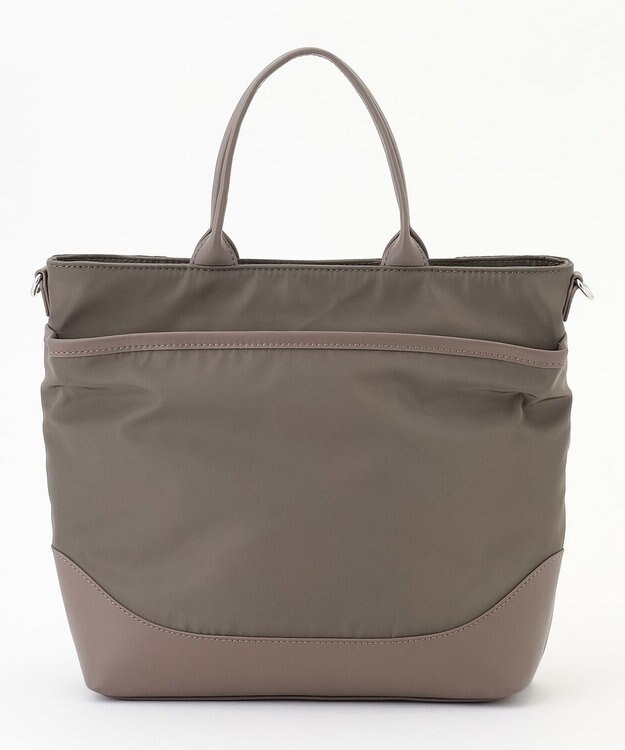 Y'SACCS シルキーリュクス2WAYトートバッグ ベージュ系その他