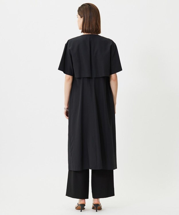 ICB L 【接触冷感・速乾・UVカット】フリーズクーラー ワンピース ブラック系