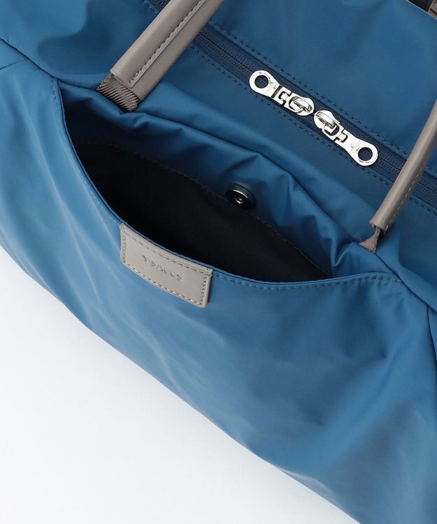 Y'SACCS 【ナイロンタフタ】トラベルボストン ブルー