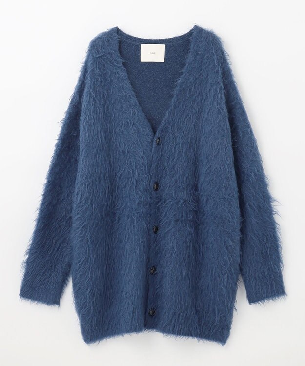 NAVE 【Nave】モヘアシャギー カーディガン ブルー系