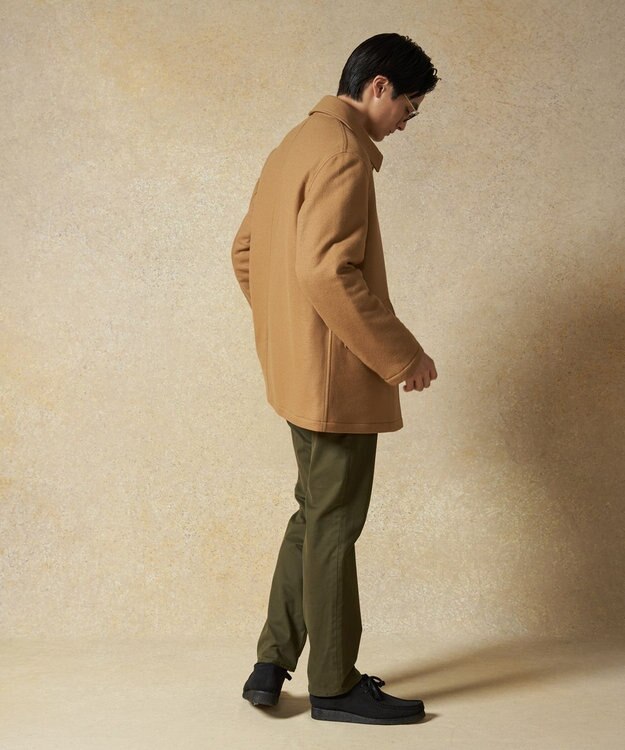 J.PRESS MEN ショートカーコートブルゾン キャメル系