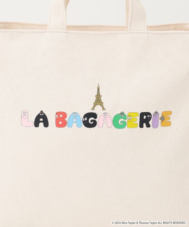 LA BAGAGERIE BARBAPAPA×LA BAGAGERIE   バーバパパコラボ　2WAYバッグ　M ナチュラル