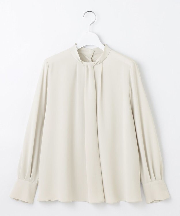 自由区 【カタログ掲載・セットアップ対応】ライトサテン ブラウス ベージュ