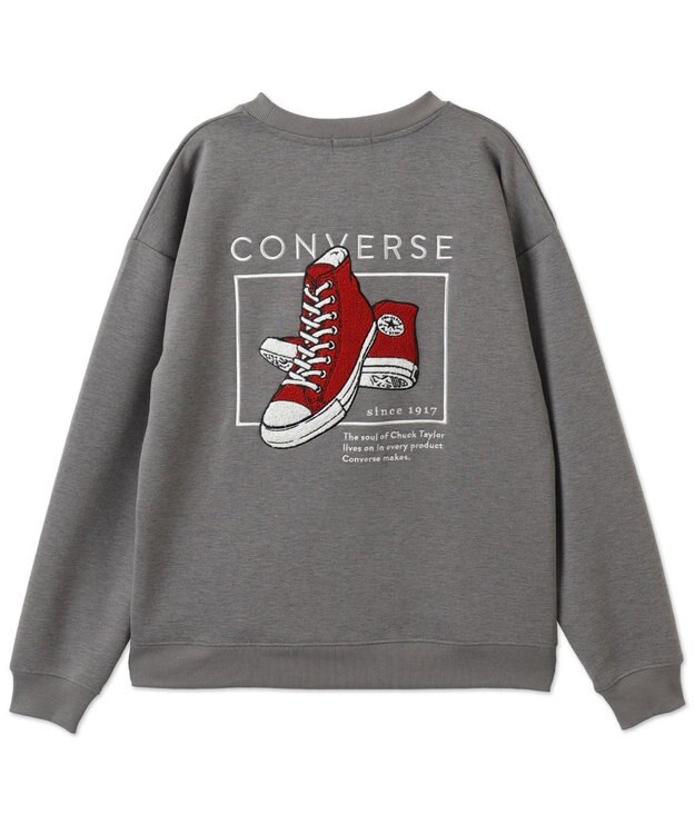 WEGO 【ユニセックス着用ITEM】CONVERSEバックサガラプルオーバー スミクロ