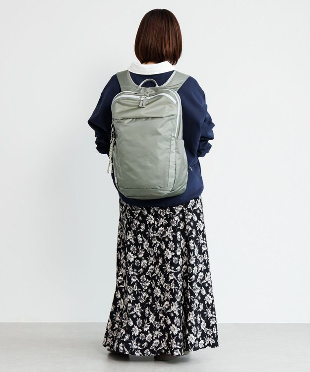ACE BAGS & LUGGAGE W&.Day/Night モルテルン ラウンドリュック A4サイズ 14.0インチPC収納 20492 ダブルアンド セージグレー