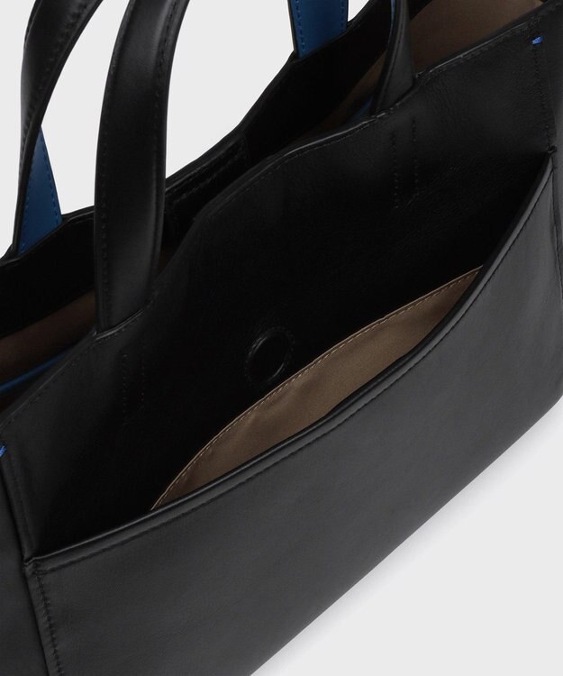 Paul Smith カラーブロックSS26 ミニトートバッグ ブラック