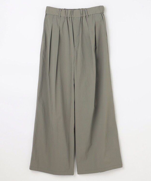 ANY L 撥水ナイロンタックパンツ カーキ