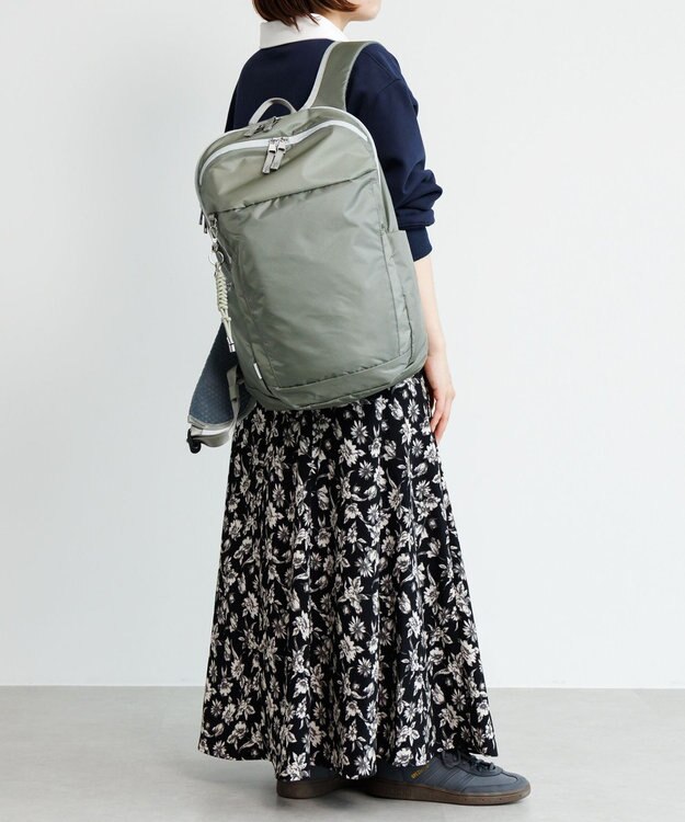 ACE BAGS & LUGGAGE W&.Day/Night モルテルン ラウンドリュック A4サイズ 14.0インチPC収納 20492 ダブルアンド セージグレー