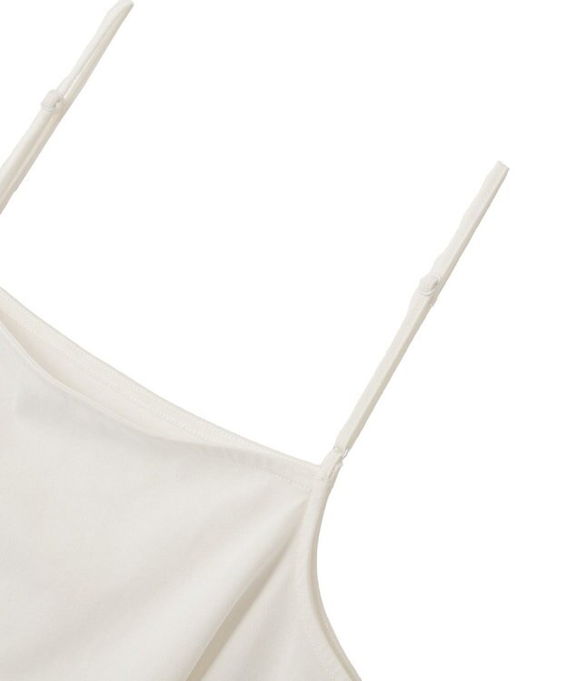 Green Parks 裾レースイレヘムキャミ White