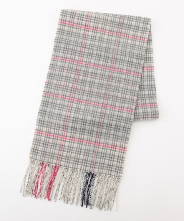 組曲 ウールリバーシブルストール ピンク系