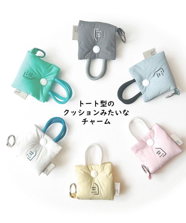 ROOTOTE 1115【アクセサリーケース:キーケース】WR.キーチャーム.イントリップ-A 01：ピンク