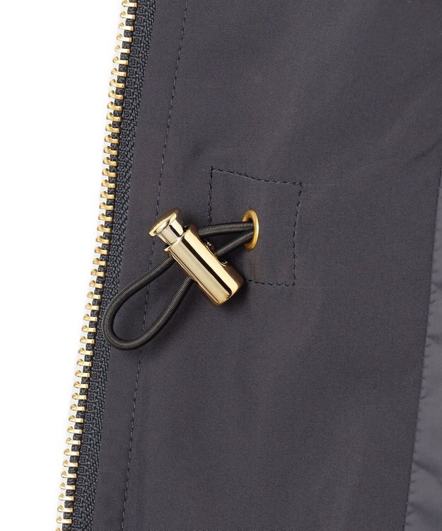 UNFILO 【TAION×UNFILO 】フード付きジレ チャコール