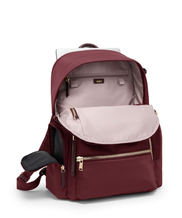 TUMI VOYAGEUR 「セリーナ」バックパック ワイン