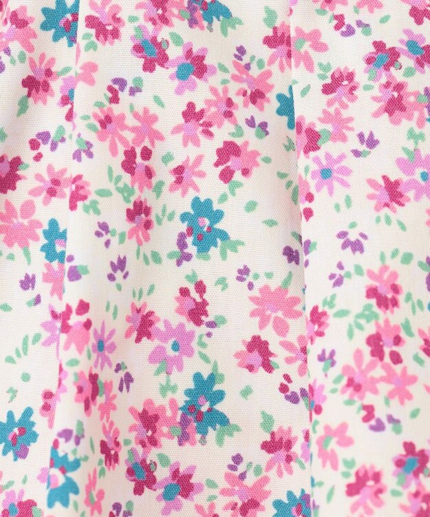 組曲 KIDS 【110-140㎝】サマーガーデン ショートパンツ ローズ系5