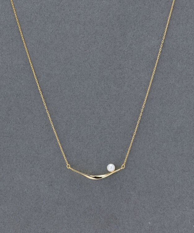 Phoebe 【金属アレルギー対応】スライヴパールネックレス　ゴールド/全長:43～46cm/ニッケルフリー ゴールド