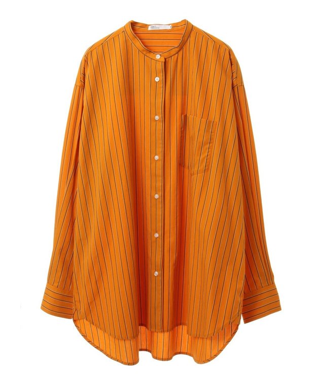 CRAFT STANDARD BOUTIQUE バンドカラーシャツ Orange