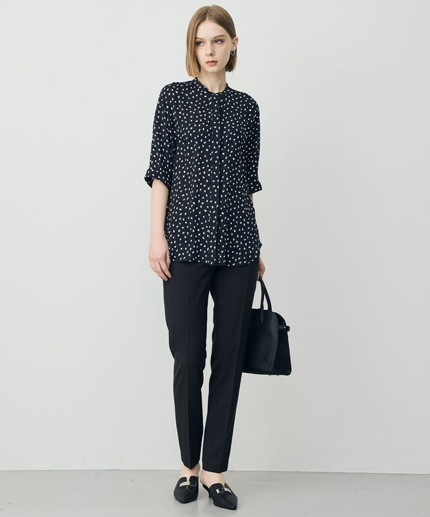 ICB 【先行予約】 レーヨンライクトロ スティックパンツ チャコール