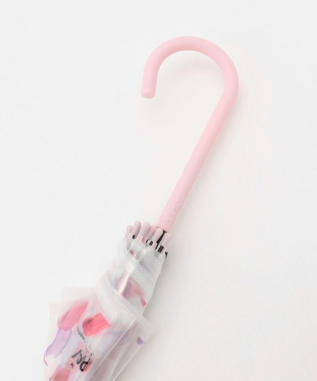 ANY SIS 【WEB限定】フラワープラスチック アンブレラ ピンク