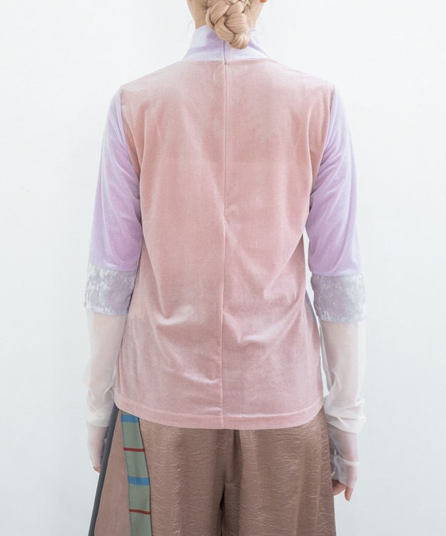 COQ FROST ベロアタートルインナー ライラック