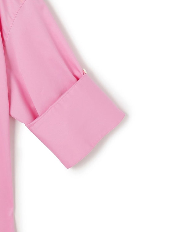 uncrave コットンクロスプレーン BIGシャツ ピンク