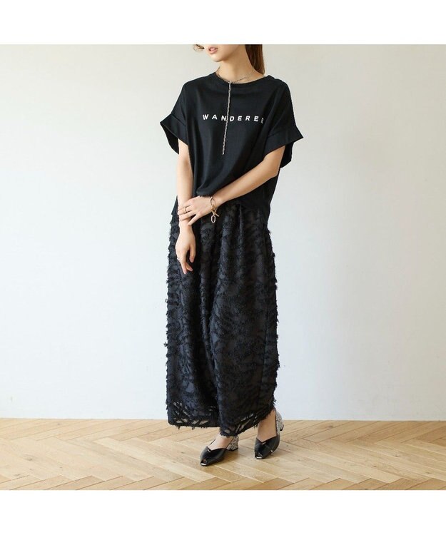 MODE ET JACOMO <carino>オープントゥパンプス ベージュコンビ