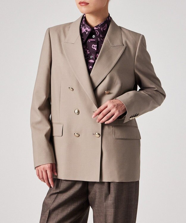 Paul Smith トロピカル ウール ブレザー ライトベージュ