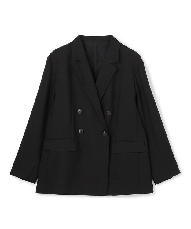 UNFILO 【セットアップ着用可】TENNEN TOUCH ダブルブレスト ジャケット ブラック